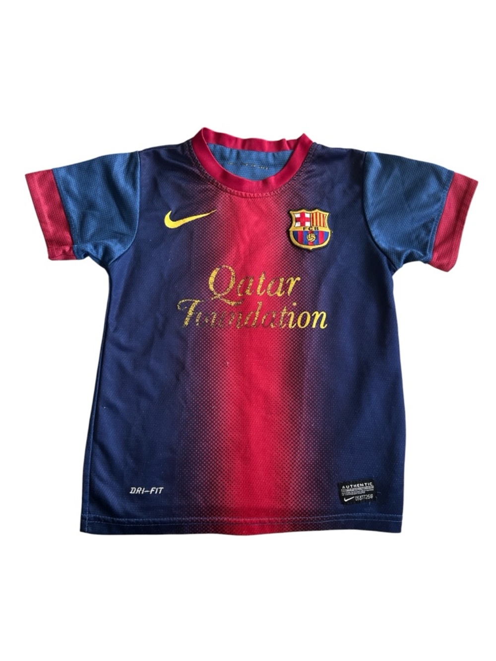 Nike FC Barcelona Home Kit Jersey 2012-2013 Shirt Kids Small 6/7